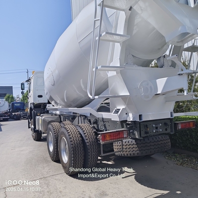 HOWO 8 kubieke meter cementmixer pompmachine gebruikte beton cementmixer vrachtwagen te koop