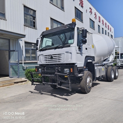 HOWO 8 kubieke meter cementmixer pompmachine gebruikte beton cementmixer vrachtwagen te koop