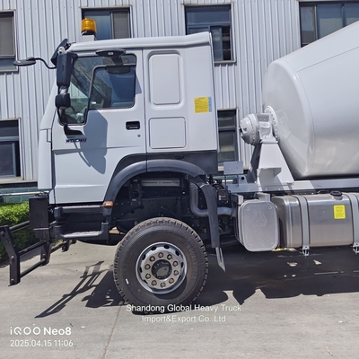 HOWO 8 kubieke meter cementmixer pompmachine gebruikte beton cementmixer vrachtwagen te koop