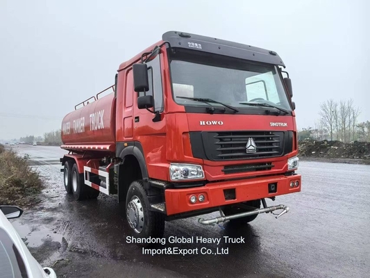 HOWO watertankschip 6x4 20000 liter watersproeibowser watertankschip