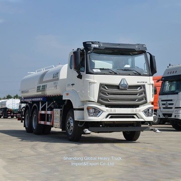 Sinotruk HOWO 6X4 water tankwagen 18000L 20000L 20tons water besproeiing sprinkler tankwagen