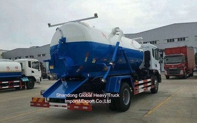 Dongfeng 4cbm 4*2 rioolzuigtruck rioolzuigtruck vacuümtanker