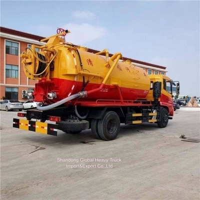 Dongfeng 6*4 Hoogwaardige 290 pk Vacuüm Afvoerzuigtruck Afvoerzuigtruck