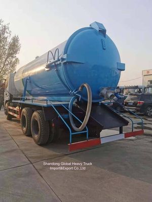 6*4 aandrijflijn 5000L Tank Volume Afvoerzuigtruck met 251-350 pk