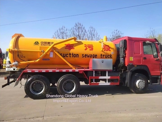 Dongfeng 6*4 Hoogwaardige 290 pk Vacuüm Afvoerzuigtruck Afvoerzuigtruck