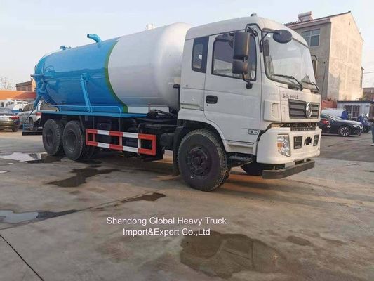 6*4 aandrijflijn 5000L Tank Volume Afvoerzuigtruck met 251-350 pk