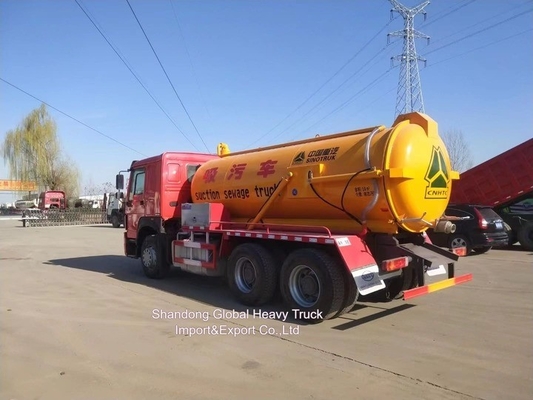 Dongfeng 6X4 18cbm 18tons Vacuüm Afvoerzuigtruck Tanker Vacuüm Afvoerzuigtruck