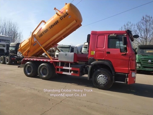 Dongfeng 6X4 18cbm 18tons Vacuüm Afvoerzuigtruck Tanker Vacuüm Afvoerzuigtruck