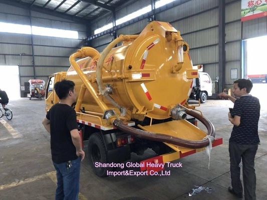 Dongfeng HOWO 4×2 rioolzuigtruck met 12m3 tankcapaciteit en 190 pk motor voor efficiënte slibverwijdering