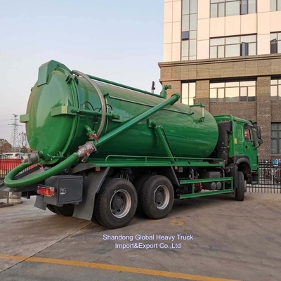 Sinotruk 371HP 18000L Vacuüm Afvoerzuigtruck Tanker Truck Factory Price