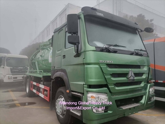 HOWO 20cbm 4*2 rechtse aandrijving 266 pk Afvoerzuigtruck