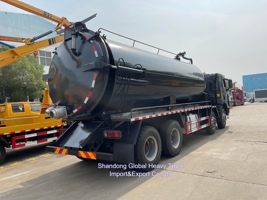 China Factory Sale 20cbm afvalwaterzuigtruck voor milieu sanitaire behoeften