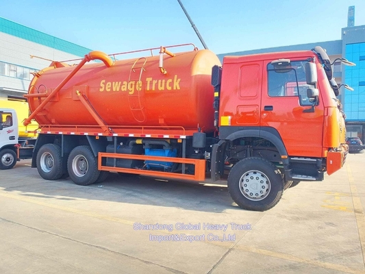 Shacman F3000 6X4 Afvoerzuigtruck 20 kubieke meter Volume 300 pk