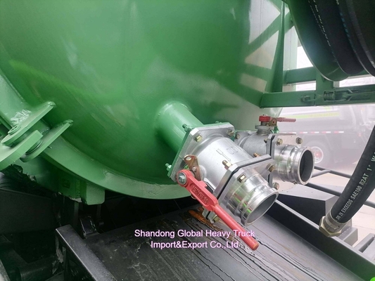 Fabrieksprijs 8*4 380 pk Afvoerzuigtruck Dongfeng Chassis 18000L Tank