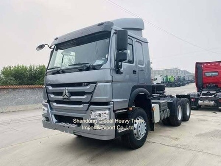 371 pk en 420 pk Sinotruck HOWO A7 6X4 Traktortrucks met 12.00R20 banden