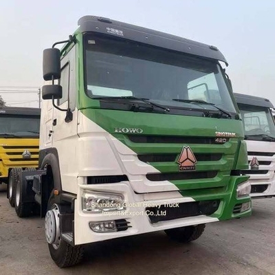 Howo 6x4 Tractor Truck Gebruikt Sinotruk LHD RHD Langafstandsrijden Trailer Truck Head