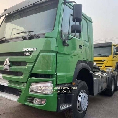 371 pk en 420 pk Sinotruck HOWO A7 6X4 Traktortrucks met 12.00R20 banden