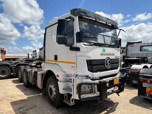 6X4 links of rechts rijden 380 pk Shacman F3000 tractor trailer gebruikte tractor hoofd vrachtwagen