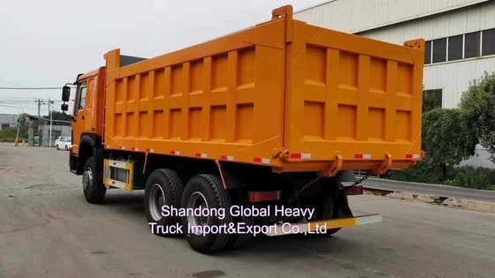 Sinotruk tweedehands zandtransport zware dumper gebruikte Hohan A7 400HP 6*4 dump truck