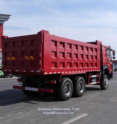 Handgestuurd Sinotruk HOWO 380 pk 6X4 Tipper / Dumper / Dump Truck
