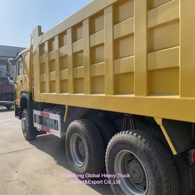Sinotruck HOWO 6*4 10 Wheeler 20m3 30 ton Zware tipper Gebruikte dumpertrucks