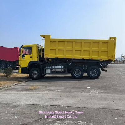 Sinotruck HOWO 6*4 10 Wheeler 20m3 30 ton Zware tipper Gebruikte dumpertrucks