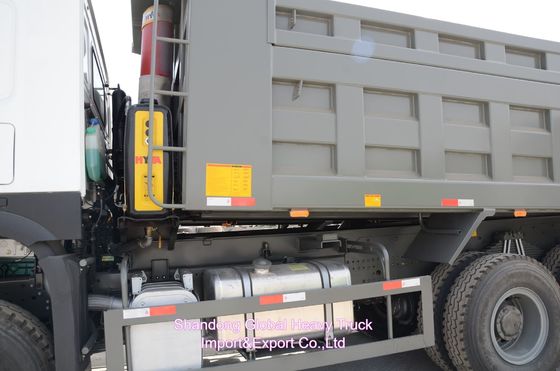 Gebruikte Zware Dump Truck 6×4 Aandrijving 380PK Sinotruk HOWO Kipper met 31-40t Laadvermogen