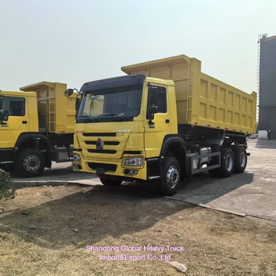 Gebruikte Sinotruk 6X4 10-wiel HOWO Dump Truck Staalmateriaal geëxporteerd naar Afrika