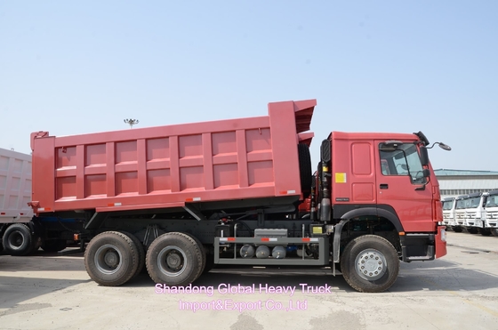 Sinotruk tweedehands zandtransport zware dumper gebruikte Hohan A7 400HP 6*4 dump truck