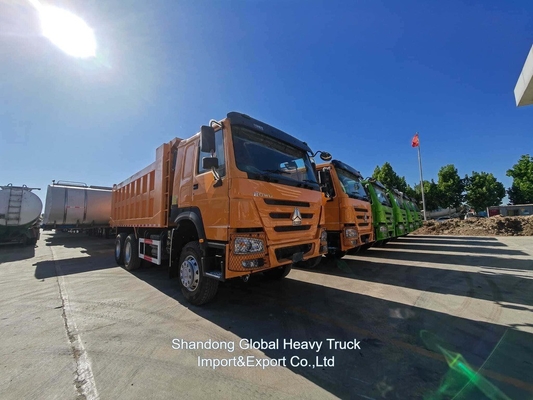 Sinotruk tweedehands zandtransport zware dumper gebruikte Hohan A7 400HP 6*4 dump truck