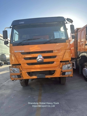 Gebruikte gerenoveerde linkshandige dirver zware type 6X4 HOWO dumper 10 wielen dumper