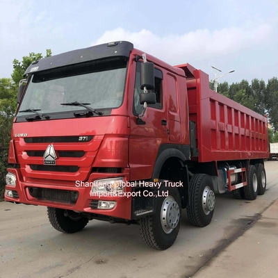 Hoogwaardige Sinotruk HOWO Gebruikte dumpper truck LHD/Rhd Diesel 400 pk 6X4 dump truck
