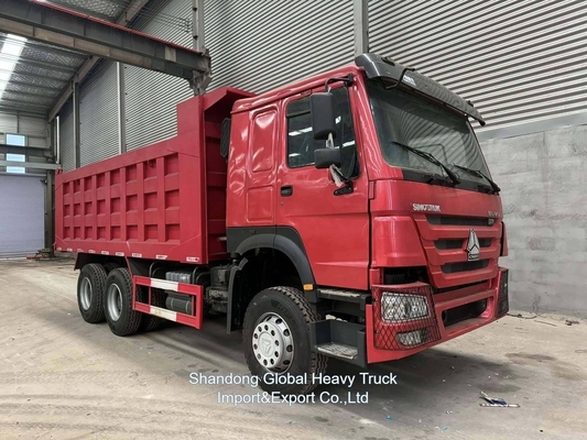 Hoogwaardige Sinotruk HOWO Gebruikte dumpper truck LHD/Rhd Diesel 400 pk 6X4 dump truck