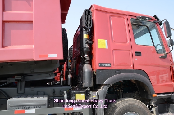 Hoogwaardige Sinotruk HOWO Gebruikte dumpper truck LHD/Rhd Diesel 400 pk 6X4 dump truck