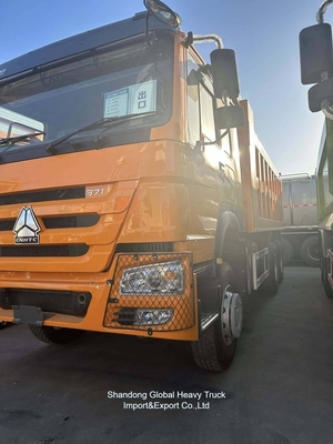 Gebruikte gerenoveerde linkshandige dirver zware type 6X4 HOWO dumper 10 wielen dumper