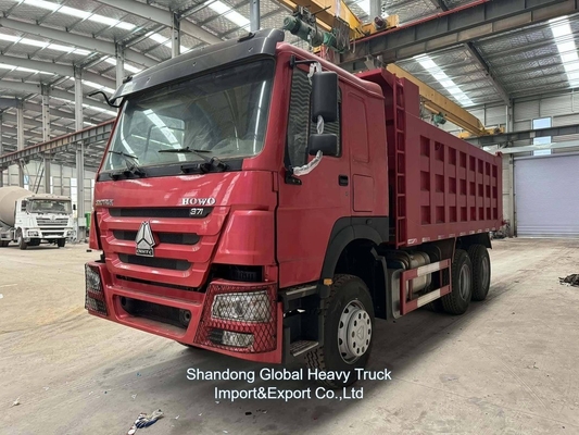 Handgestuurd Sinotruk HOWO 380 pk 6X4 Tipper / Dumper / Dump Truck