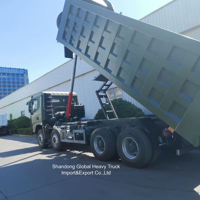 Shacman F3000 Zware Dump Truck met 380PK Motor en 8x4 Aandrijving voor 50t Laadvermogen