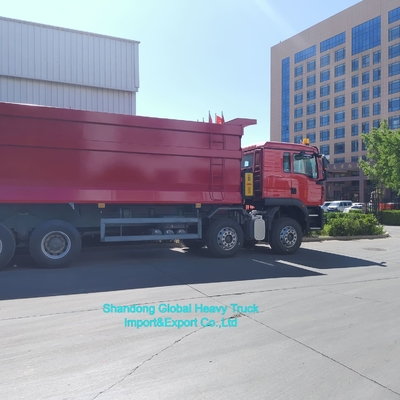 Siontruk HOWO Tx 400PK Cargo Dump Kipper Euro 5 8*4 Transport Vrachtwagen