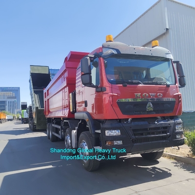 Siontruk HOWO Tx 400PK Cargo Dump Kipper Euro 5 8*4 Transport Vrachtwagen