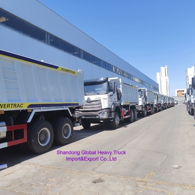 Howo nieuw merk 6*4 380pk Fabriek Kipper Vrachtwagens Cargo Transport Vrachtwagen
