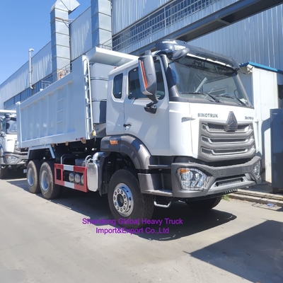 Gebruikte zware dumpertruck 6*4 375 pk Sinotruk HOWO Tipper Truck