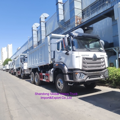 12 Wheeler Hohan Gebruikte Sinotruk HOWO 8X4 Ex N Nx Dump Tipper Truck 371HP 380HP