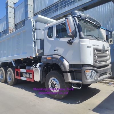 12 Wheeler Hohan Gebruikte Sinotruk HOWO 8X4 Ex N Nx Dump Tipper Truck 371HP 380HP