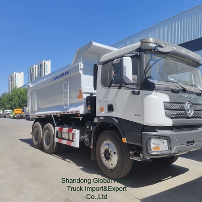 Shacman X3000 F3000 zware gebruikte dumper mijnbouw transport 6X4 340 pk dumptruck te koop