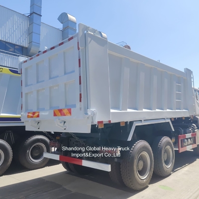Hoogwaardige Sinotruk HOWO Gebruikte dumpper truck LHD/Rhd Diesel 400 pk 6X4 dump truck
