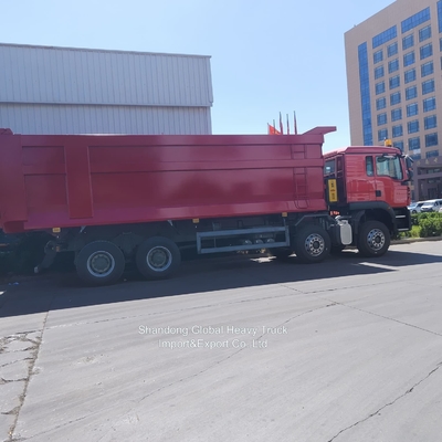 Sinotruk / HOWO Sitrak F3000 A7 371PK 8X4 6X4 Trekker Handgeschakeld en Automatische Versnellingsbak Kipper