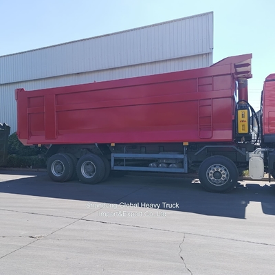 Sinotruk / HOWO Sitrak F3000 A7 371HP 8X4 6X4 Tracotor Handmatige dumpteller Gebruikte truck