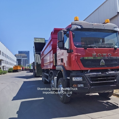 Sinotruk / HOWO Sitrak F3000 A7 371PK 8X4 6X4 Trekker Handgeschakeld en Automatische Versnellingsbak Kipper