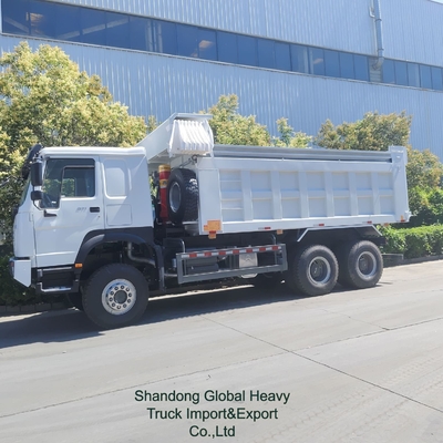 Beste staat 6*4 10 banden Dump Truck Sinotruk Nx Hohan 30 ton Mining Tipper Truck te koop