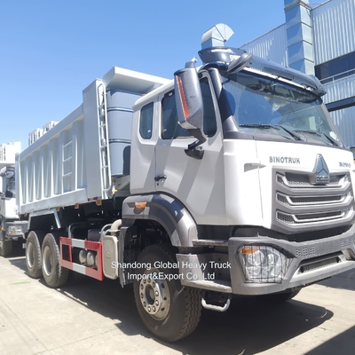 Beste staat 6*4 10 banden Dump Truck Sinotruk Nx Hohan 30 ton Mining Tipper Truck te koop